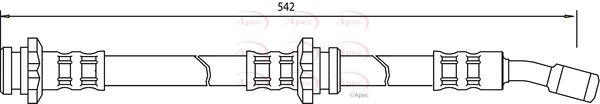Apec HOS3183 Brake Hose - 1