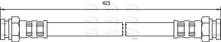 Apec HOS3189 Brake Hose - 1