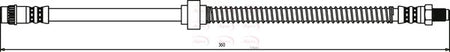 Apec HOS3195 Brake Hose - 1