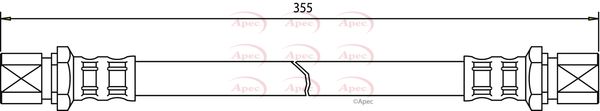 Apec HOS3199 Brake Hose - 1