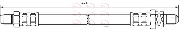 Apec HOS3236 Brake Hose - 1
