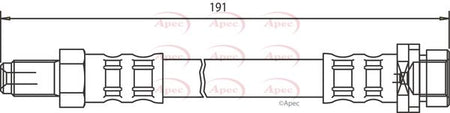 Apec HOS3239 Brake Hose - 1