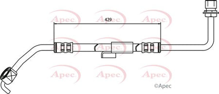 Apec HOS3246 Brake Hose - 1
