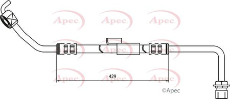 Apec HOS3247 Brake Hose - 1