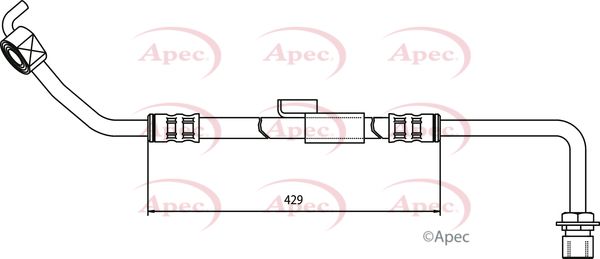 Apec HOS3247 Brake Hose - 1