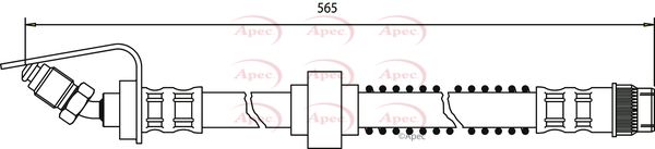 Apec HOS3260 Brake Hose - 1