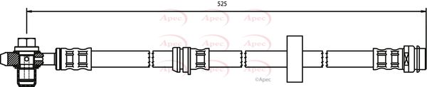 Apec HOS3273 Brake Hose - 1