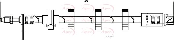 Apec HOS3275 Brake Hose - 1