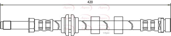 Apec HOS3277 Brake Hose - 1