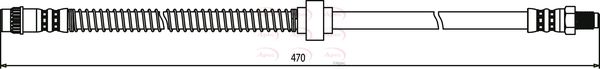 Apec HOS3290 Brake Hose - 1