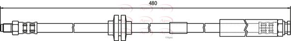 Apec HOS3294 Brake Hose - 1