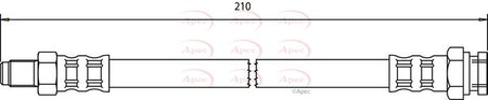 Apec HOS3298 Brake Hose - 1