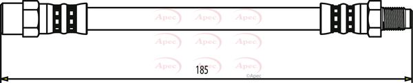 Apec HOS3313 Brake Hose - 1