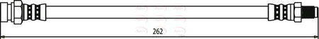 Apec HOS3323 Brake Hose - 1