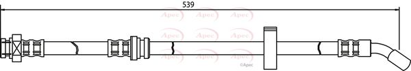 Apec HOS3345 Brake Hose - 1