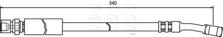 Apec HOS3353 Brake Hose - 1