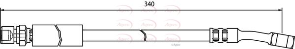 Apec HOS3353 Brake Hose - 1