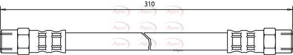 Apec HOS3359 Brake Hose - 1