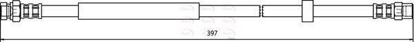 Apec HOS3363 Brake Hose - 1
