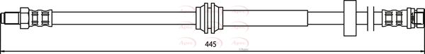Apec HOS3395 Brake Hose - 1