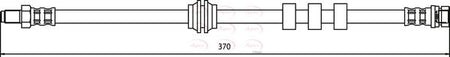Apec HOS3419 Brake Hose - 1