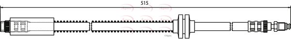 Apec HOS3425 Brake Hose - 1