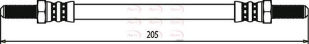 Apec HOS3452 Brake Hose - 1