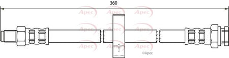 Apec HOS3480 Brake Hose - 1