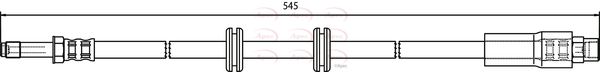 Apec HOS3484 Brake Hose - 1