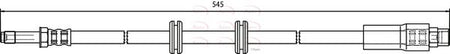 Apec HOS3484 Brake Hose - 1
