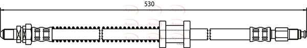 Apec HOS3493 Brake Hose - 1