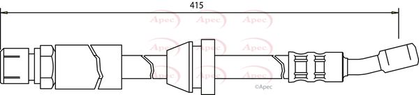 Apec HOS3499 Brake Hose - 1
