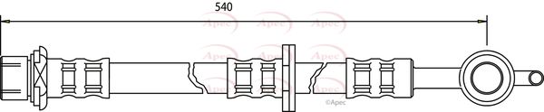 Apec HOS3512 Brake Hose - 1