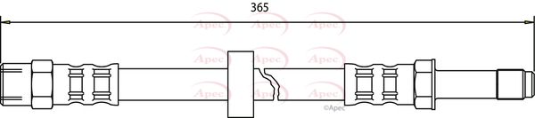 Apec HOS3561 Brake Hose - 1