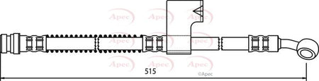 Apec HOS3564 Brake Hose - 1