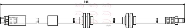Apec HOS3567 Brake Hose - 1