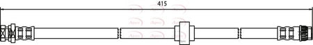 Apec HOS3569 Brake Hose - 1