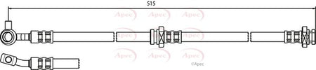 Apec HOS3576 Brake Hose - 1
