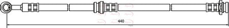 Apec HOS3582 Brake Hose - 1