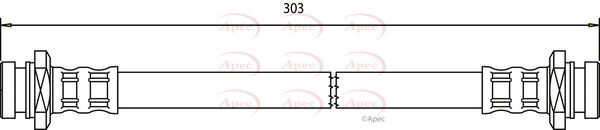 Apec HOS3583 Brake Hose - 1