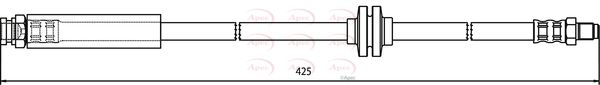 Apec HOS3587 Brake Hose - 1