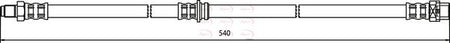 Apec HOS3591 Brake Hose - 1