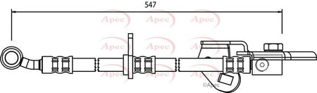 Apec HOS3594 Brake Hose - 1