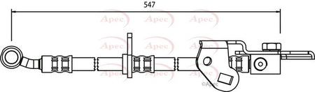 Apec HOS3595 Brake Hose - 1