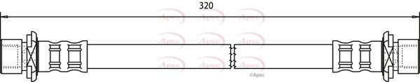 Apec HOS3599 Brake Hose - 1