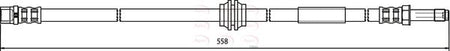 Apec HOS3600 Brake Hose - 1
