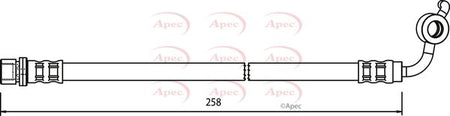 Apec HOS3604 Brake Hose - 1