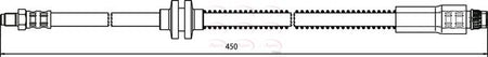 Apec HOS3613 Brake Hose - 1
