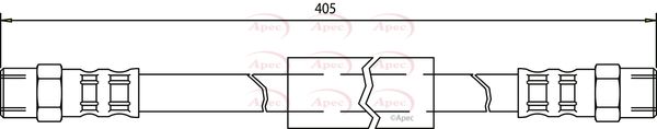 Apec HOS3625 Brake Hose - 1