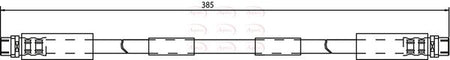 Apec HOS3631 Brake Hose - 1